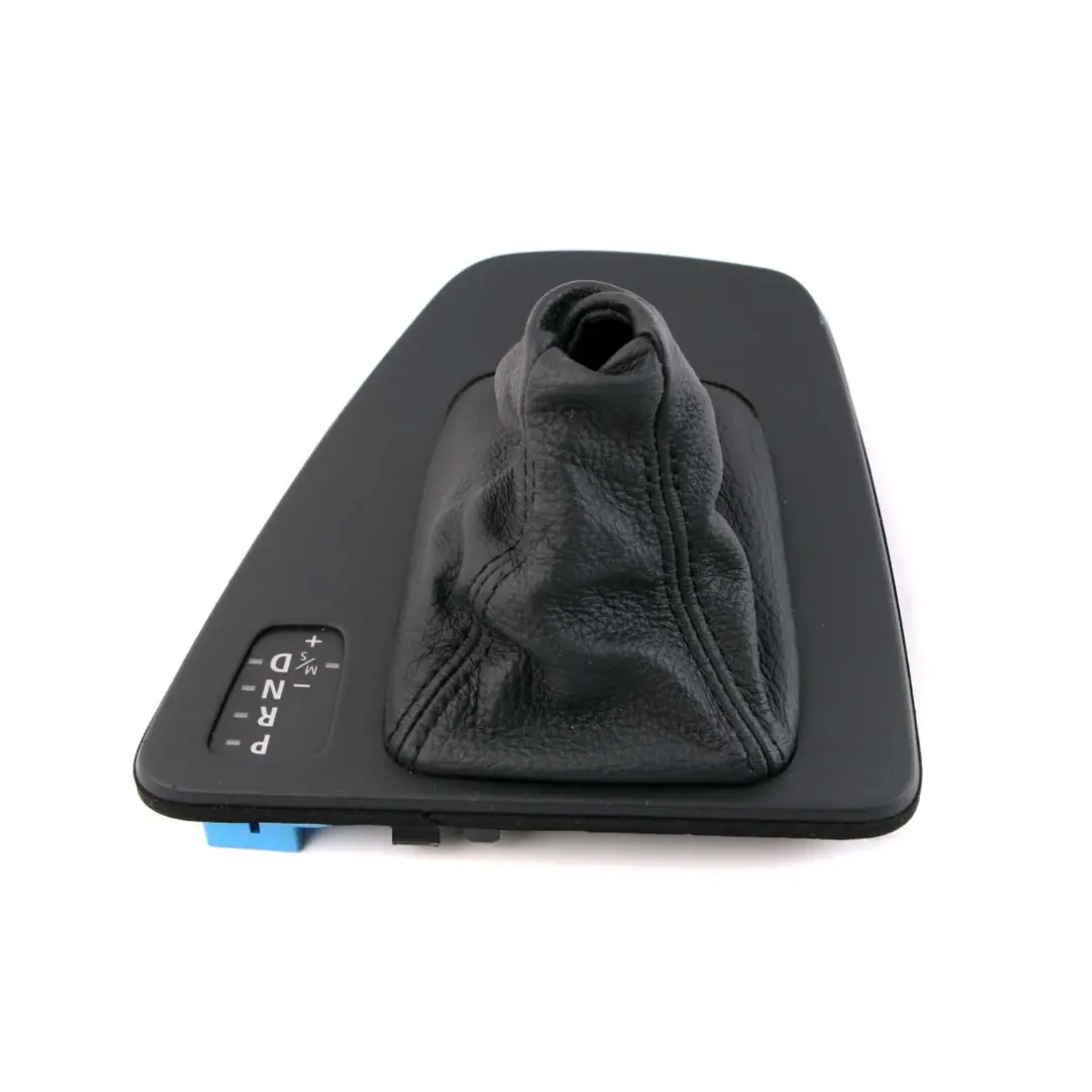 BMW 3 Series E90 E91 E92 LCI Gear Selector Selecting Lever Surround Cover Black - SKU rhd-7155646-3 - Part number 7155646