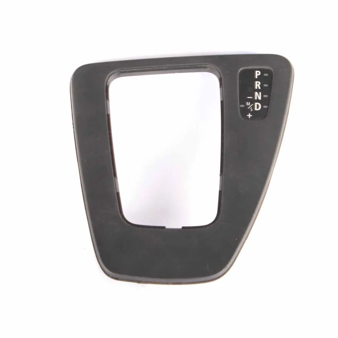 BMW 3 Series E90 E91 E92 LCI Gear Selector Selecting Lever Surround Cover Black - SKU rhd-7155646-5 - Part number 7155646