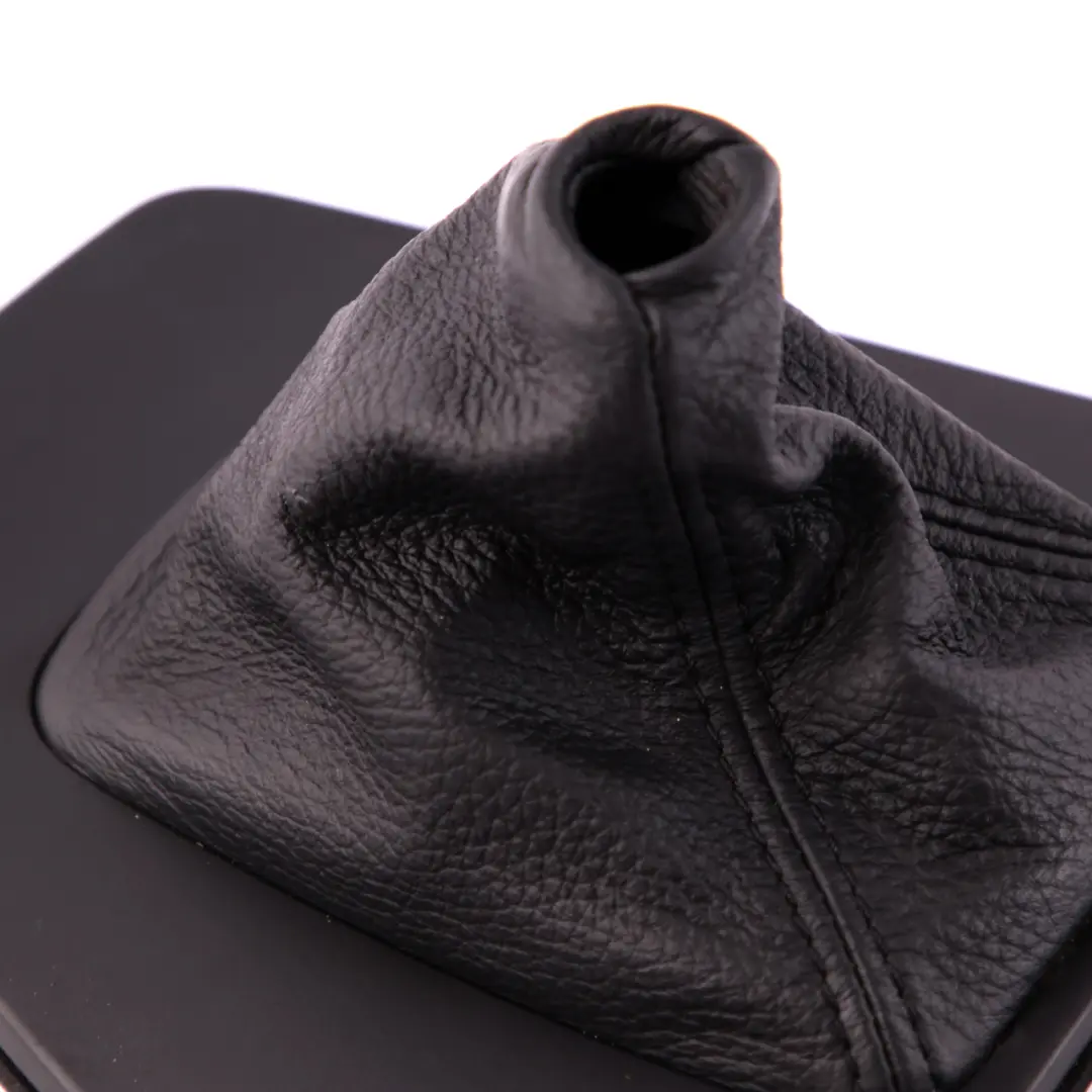 Selector Selecting Lever Surround Cover Black to BMW 3 Series E90 E91 E92 LCI Gear with Part number 7155646 BMW 3 Series E90 E91 E92 LCI Gear Selector Selecting Lever Surround Cover Black - SKU rhd-7155646-5 - Part number 7155646