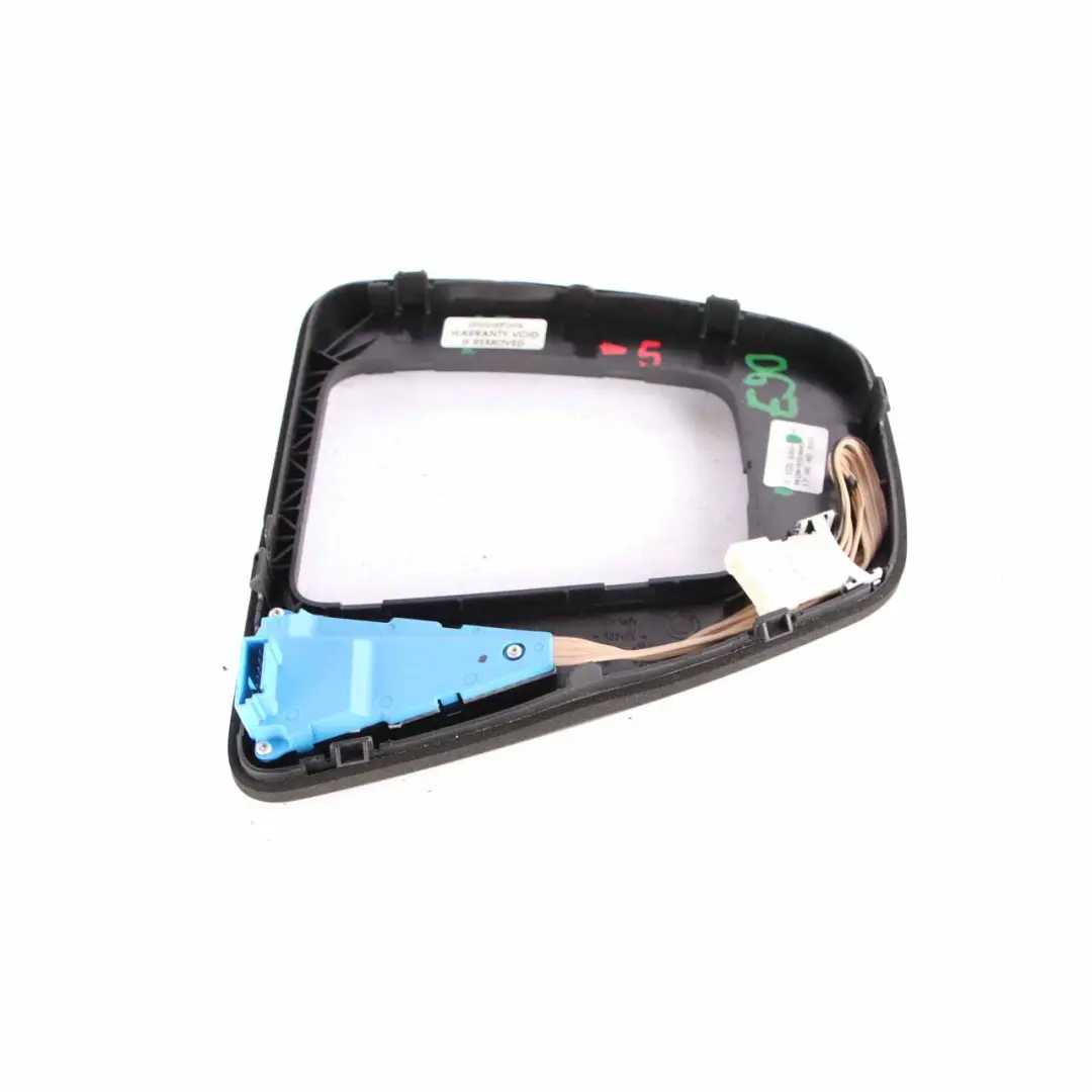 Selector Selecting Lever Surround Cover Black to BMW 3 Series E90 E91 E92 LCI Gear with Part number 7155646 BMW 3 Series E90 E91 E92 LCI Gear Selector Selecting Lever Surround Cover Black - SKU rhd-7155646-5 - Part number 7155646
