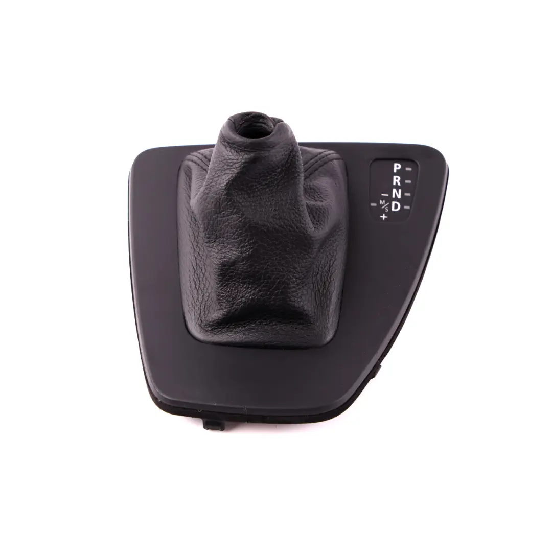 BMW 3 Series E90 E91 E92 E93 Gear Selector Selecting Lever Surround Cover Black - SKU rhd-7155646 - Part number 7155646