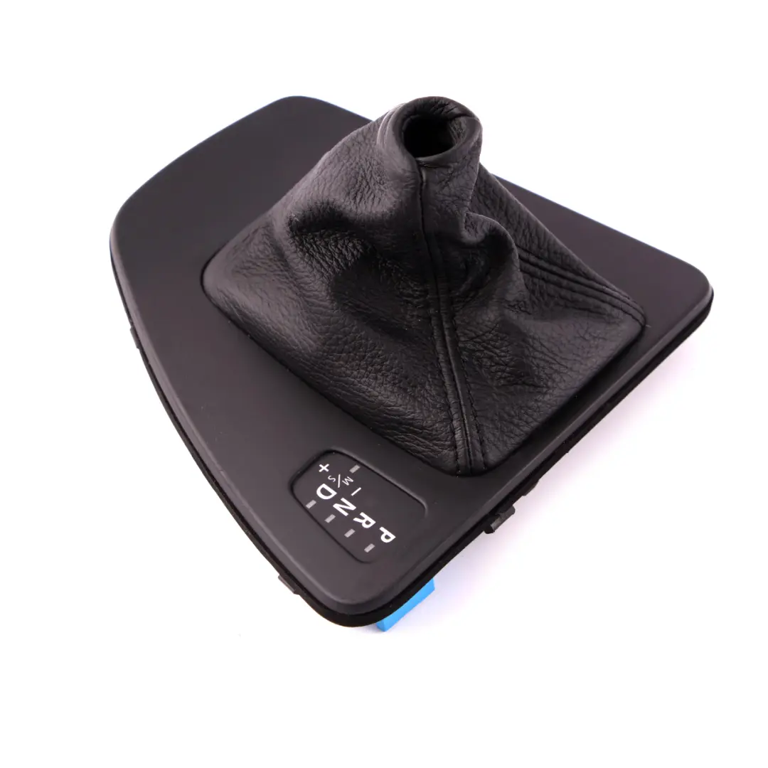 BMW 3 Series E90 E91 E92 E93 Gear Selector Selecting Lever Surround Cover Black - SKU rhd-7155646 - Part number 7155646