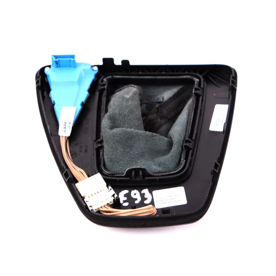 BMW 3 Series E90 E91 E92 E93 Gear Selector Selecting Lever Surround Cover Black - SKU rhd-7155646 - Part number 7155646
