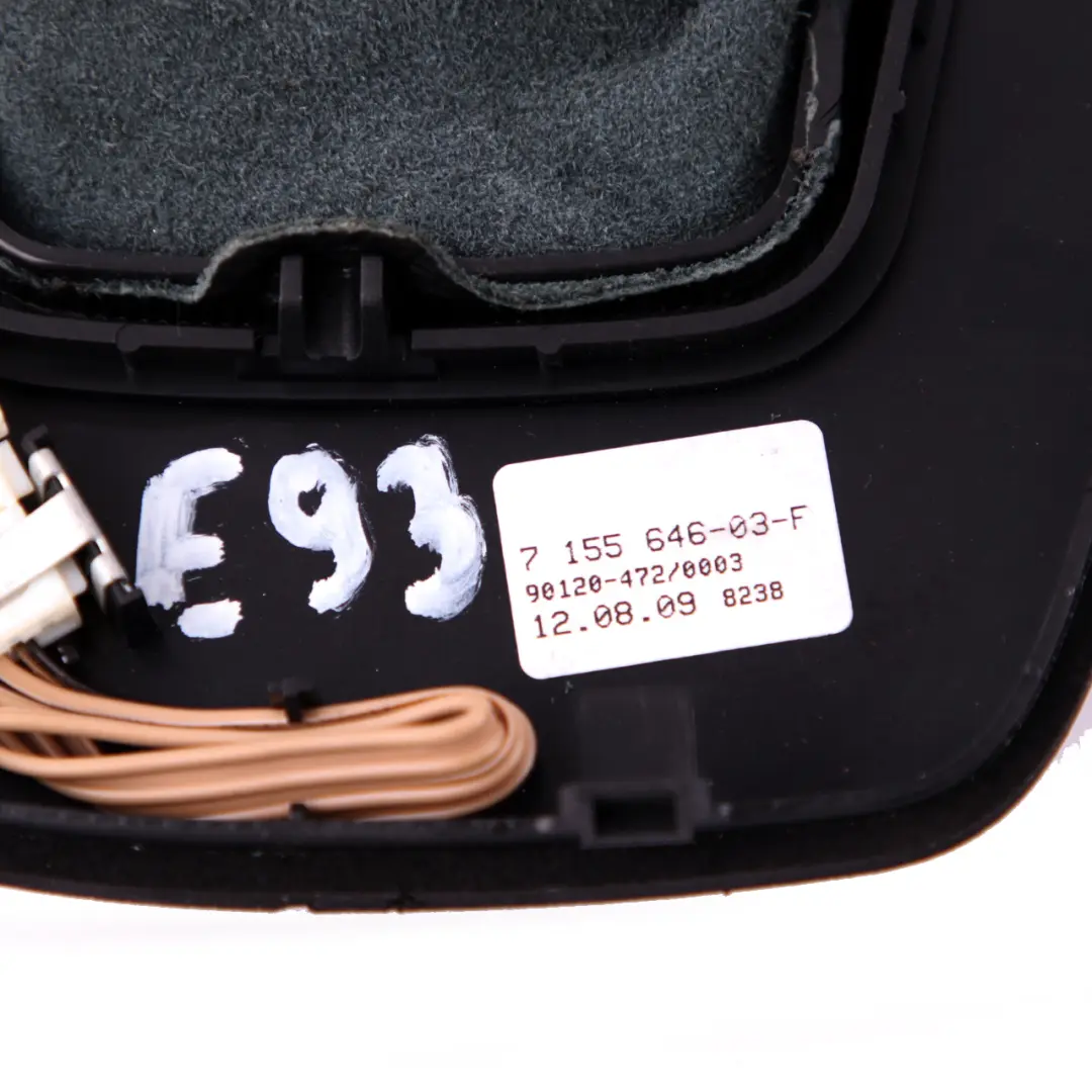 BMW 3 Series E90 E91 E92 E93 Gear Selector Selecting Lever Surround Cover Black - SKU rhd-7155646 - Part number 7155646