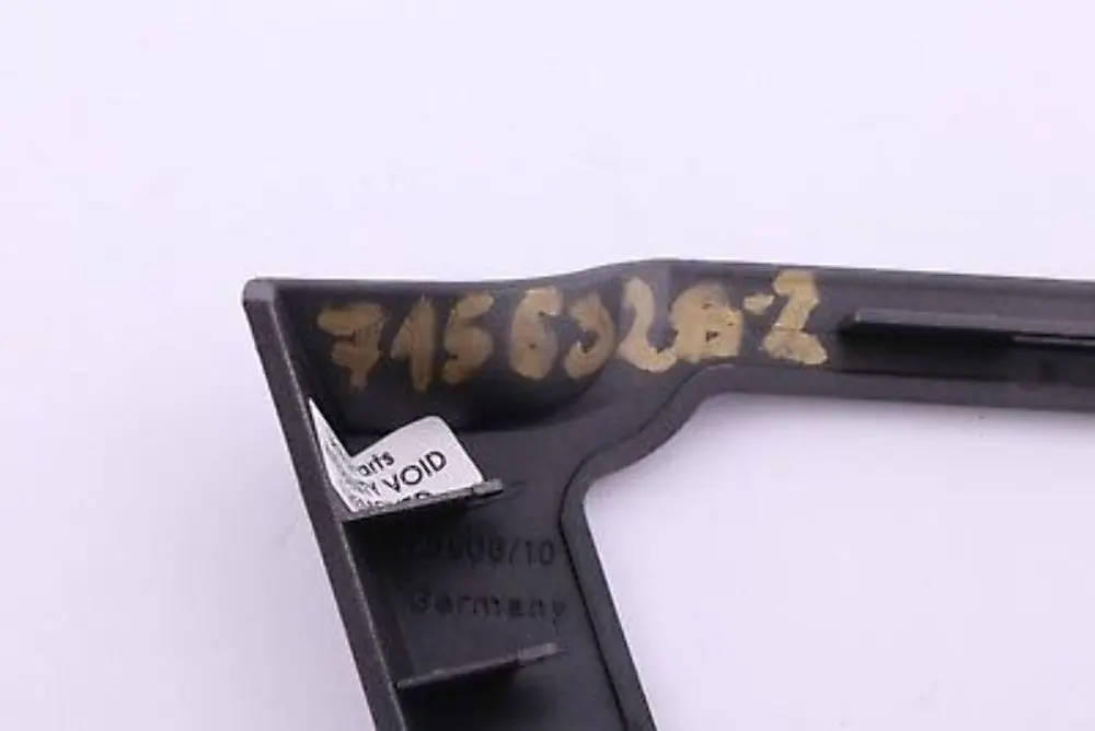 BMW 5 Series E60 E61 Decorative Strip Trim Dashboard Right O/S Titan II Dunkel - SKU rhd-7156328-2 - Part number 7156328