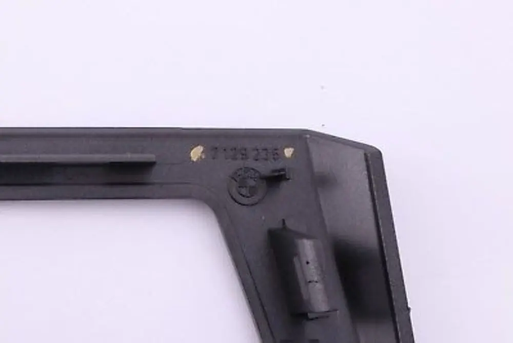 BMW 5 Series E60 E61 Decorative Strip Trim Dashboard Right O/S Titan II Dunkel - SKU rhd-7156328-2 - Part number 7156328