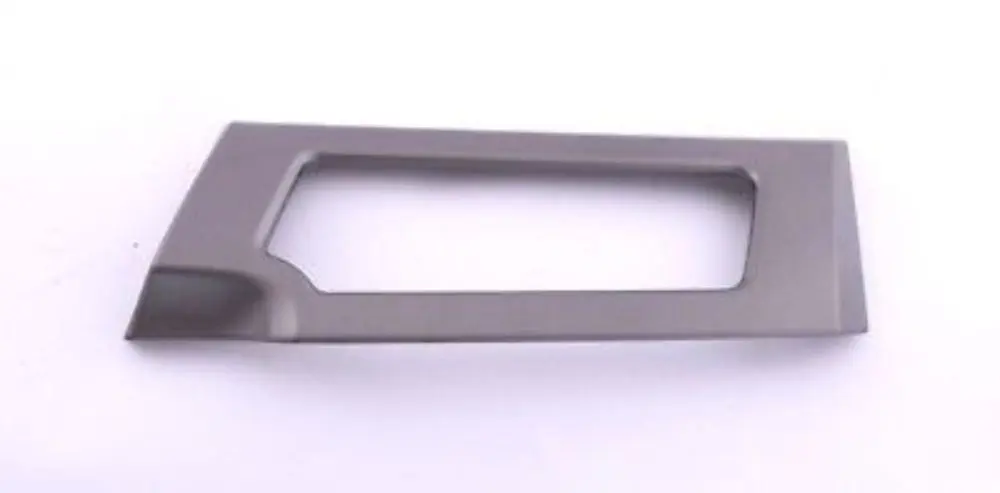 BMW 5 Series E60 E61 Decorative Strip Trim Dashboard Right O/S Titan II Dunkel - SKU rhd-7156328-2 - Part number 7156328