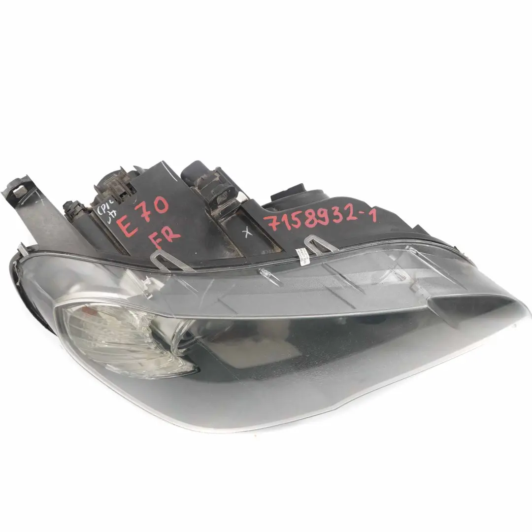 Headlight Headlamp Front Light Lamp Right O/S 7158932 to BMW X5 Series E70 with Part number 7278048 BMW X5 Series E70 Headlight Headlamp Front Light Lamp Right O/S 7158932 - SKU rhd-7158932-1 - Part number 7278048