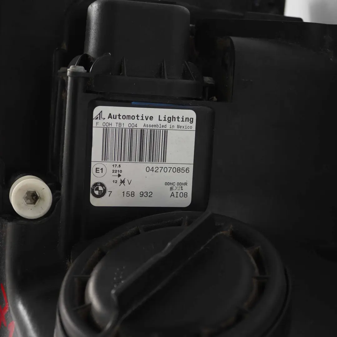 Headlight Headlamp Front Light Lamp Right O/S 7158932 to BMW X5 Series E70 with Part number 7278048 BMW X5 Series E70 Headlight Headlamp Front Light Lamp Right O/S 7158932 - SKU rhd-7158932-1 - Part number 7278048