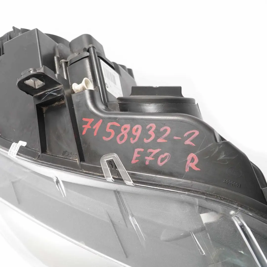 BMW X5 E70 Headlight Headlamp Front Light Lamp Right O/S - SKU rhd-7158932-2 - Part number 7158932