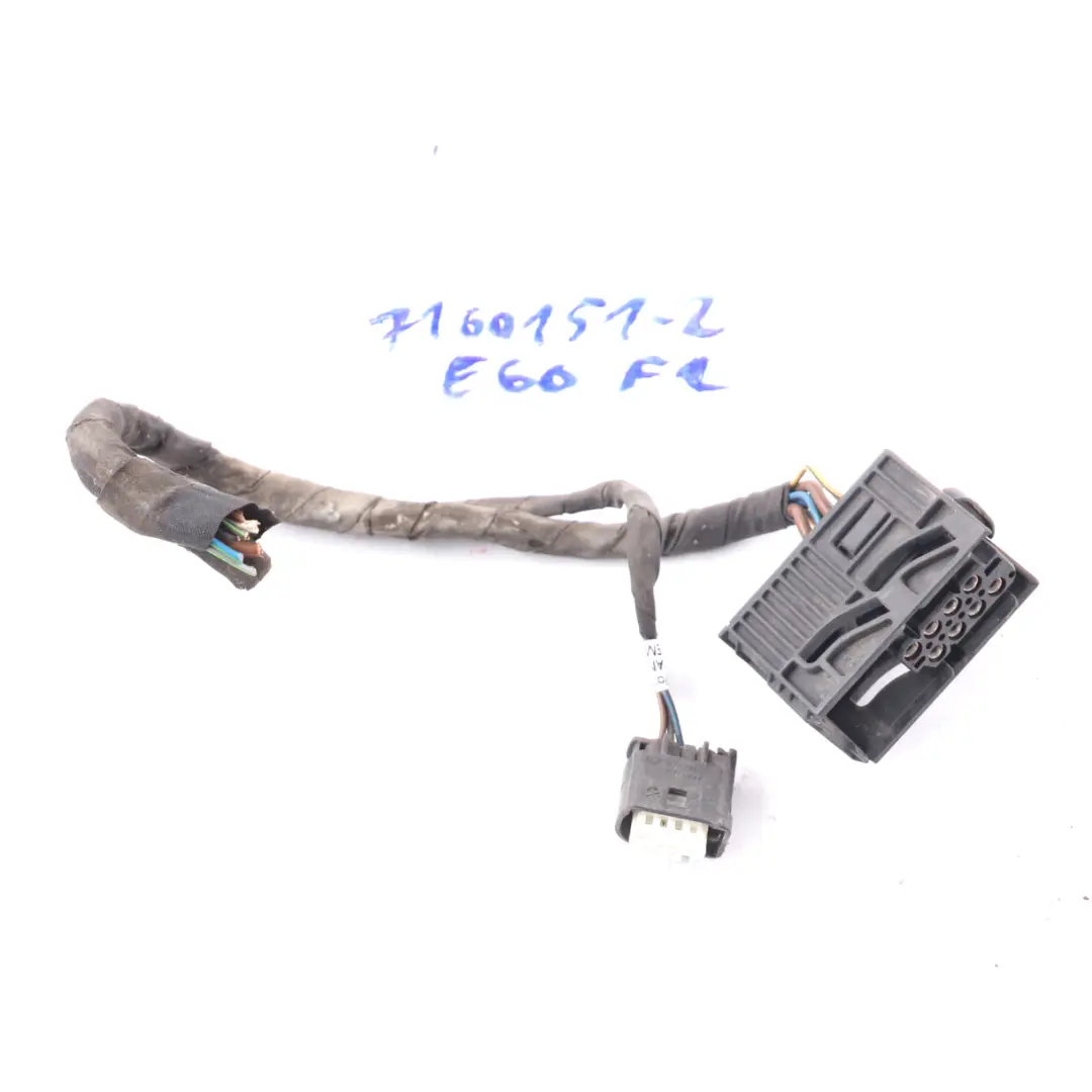 Wiring BMW E60 E61 Adaptive Headlight Bi-Xenon AKL Front Left N/S Lamp Plug to with Part number 7160151 Wiring BMW E60 E61 Adaptive Headlight Bi-Xenon AKL Front Left N/S Lamp Plug - SKU rhd-7160151-2 - Part number 7160151