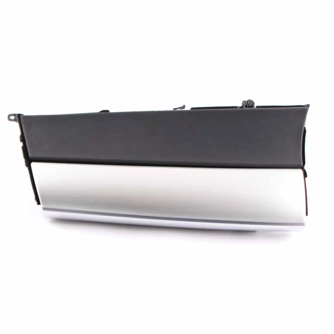 BMW X5 X6 E70 E71 Glove Box Storage Front Panel Cover Black Aluminium - SKU rhd-7161773 - Part number 7161773