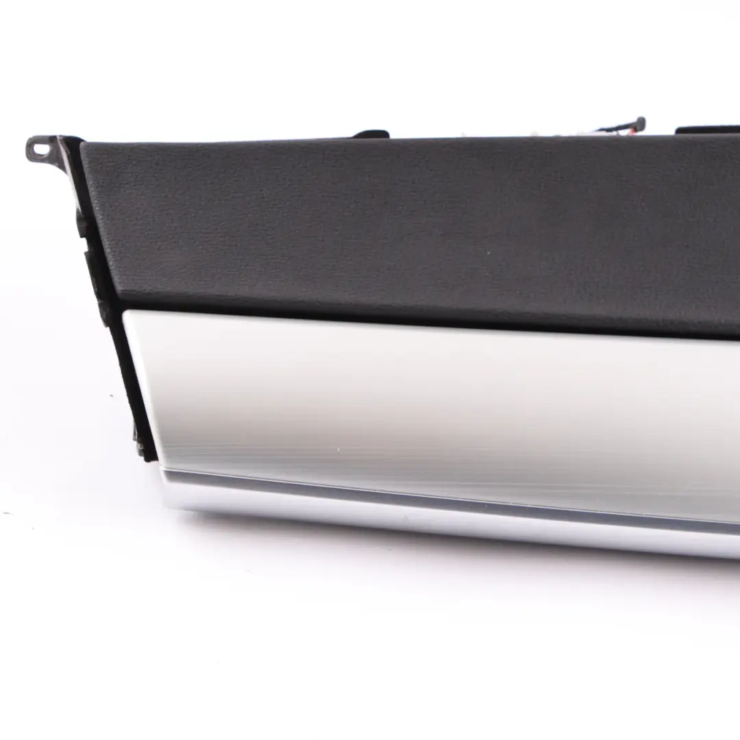 BMW X5 X6 E70 E71 Glove Box Storage Front Panel Cover Black Aluminium - SKU rhd-7161773 - Part number 7161773
