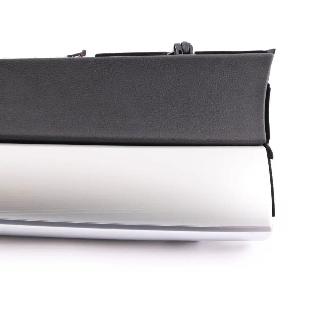 BMW X5 X6 E70 E71 Glove Box Storage Front Panel Cover Black Aluminium - SKU rhd-7161773 - Part number 7161773