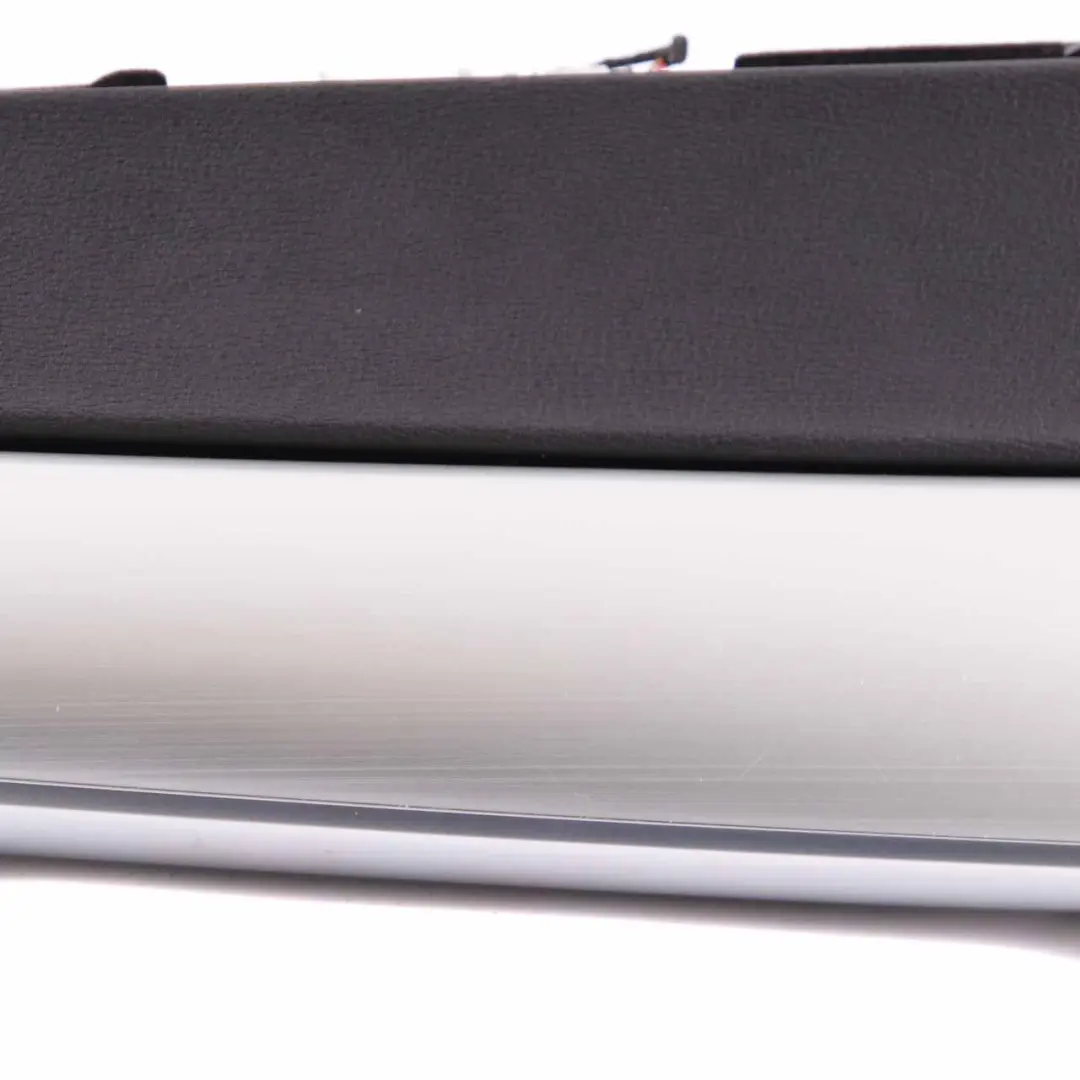 BMW X5 X6 E70 E71 Glove Box Storage Front Panel Cover Black Aluminium - SKU rhd-7161773 - Part number 7161773