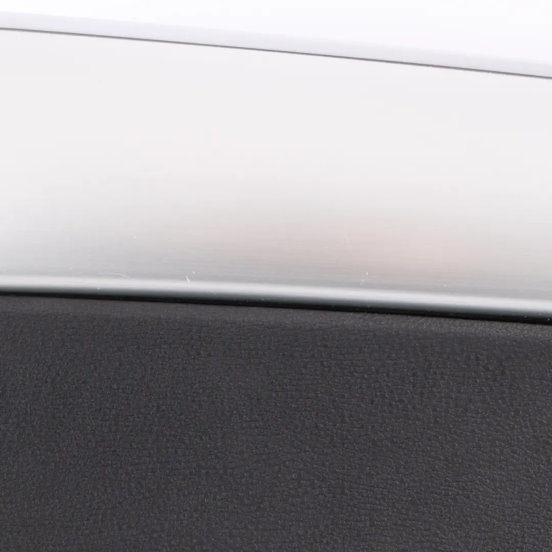 BMW X5 X6 E70 E71 Glove Box Storage Front Panel Cover Black Aluminium - SKU rhd-7161773 - Part number 7161773