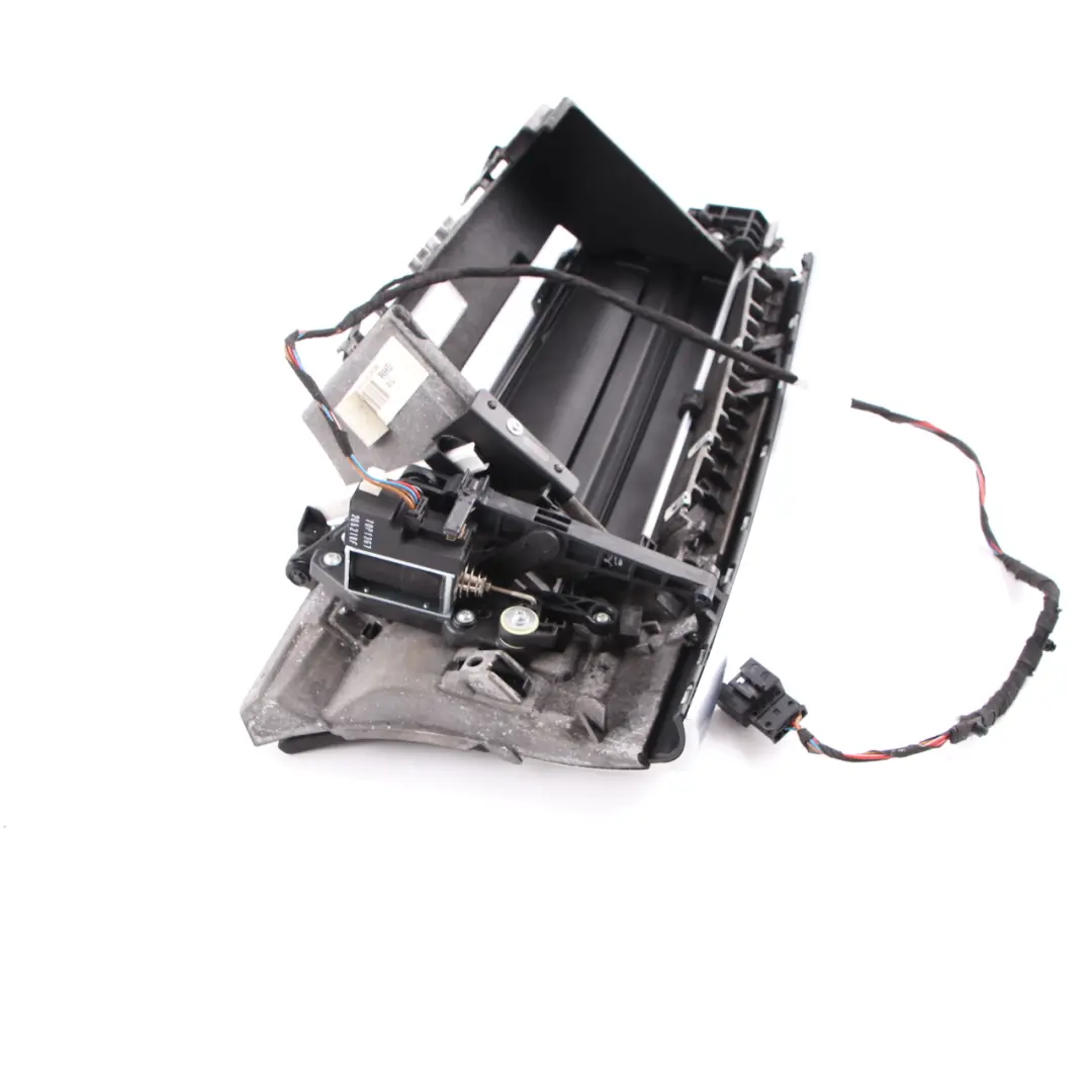 BMW X5 X6 E70 E71 Glove Box Storage Front Panel Cover Black Aluminium - SKU rhd-7161773 - Part number 7161773