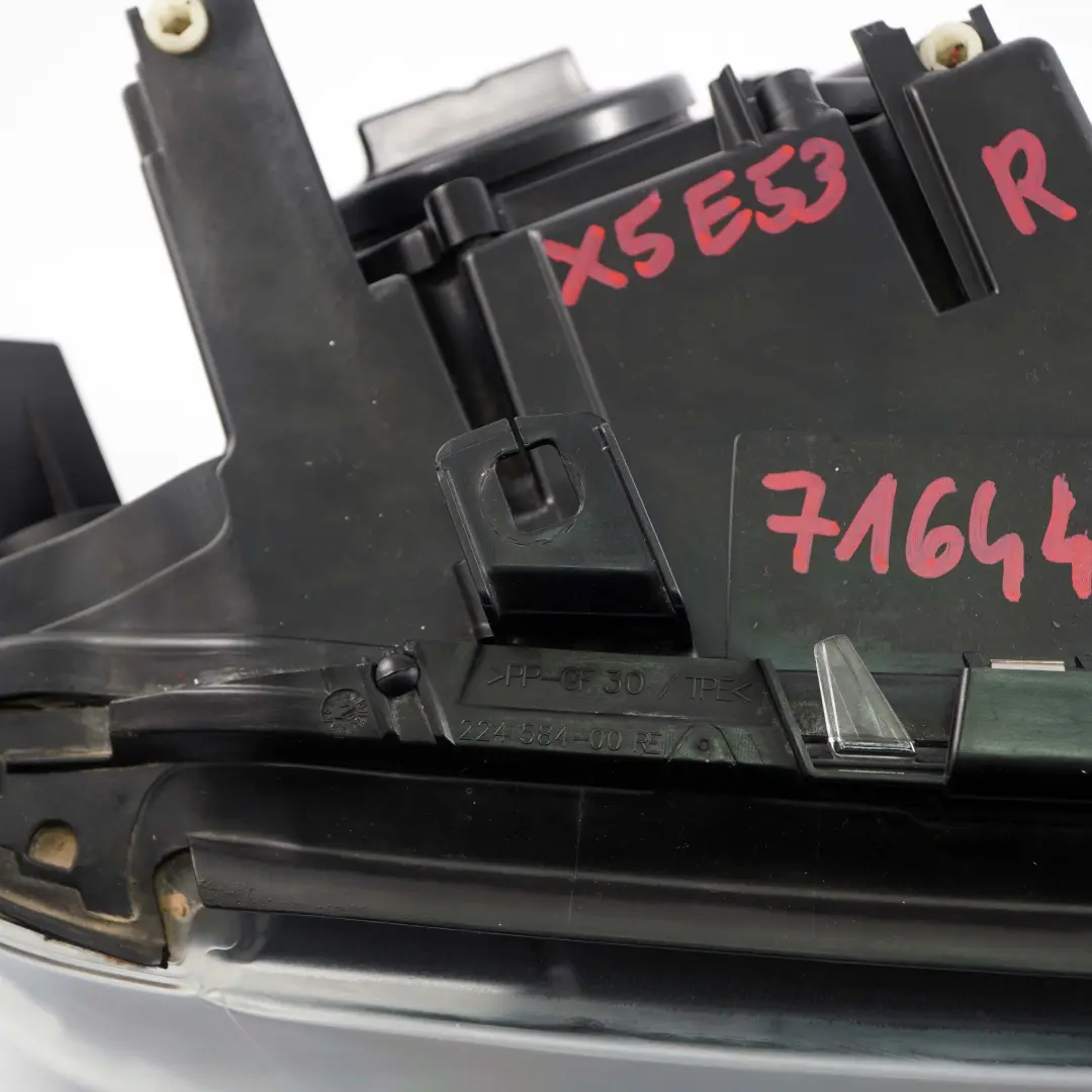 Headlight Headlamp Lamp Front Right O/S White Indicator 7164446 to BMW X5 E53 with Part number 3418392 BMW X5 E53 Headlight Headlamp Lamp Front Right O/S White Indicator 7164446 - SKU rhd-7164446 - Part number 3418392