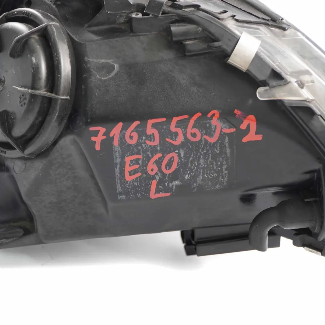 Headlight Headlamp Front Lamp Passenger Side Left N/S to BMW 5 Series E60 E61 with Part number 7165563 BMW 5 Series E60 E61 Headlight Headlamp Front Lamp Passenger Side Left N/S - SKU rhd-7165563-2 - Part number 7165563