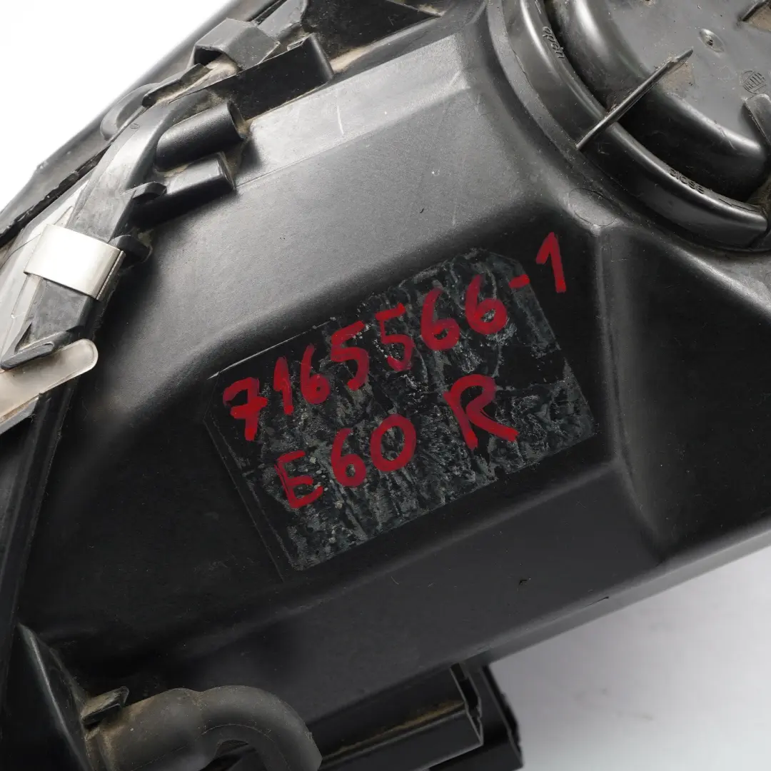 BMW 5 Series E60 E61 Xenon Headlight Headlamp Lamp Front Right O/S - SKU rhd-7165566-1 - Part number 7165566
