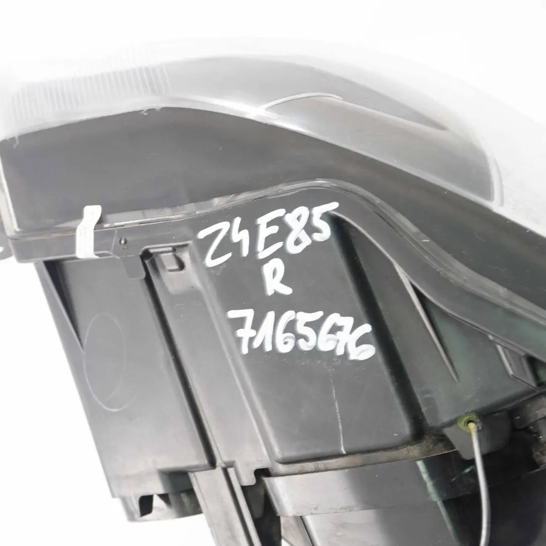 BMW Z4 E85 Headlight Light Headlamp Lamp Front Right O/S White Indicator - SKU rhd-7165676 - Part number 7165676