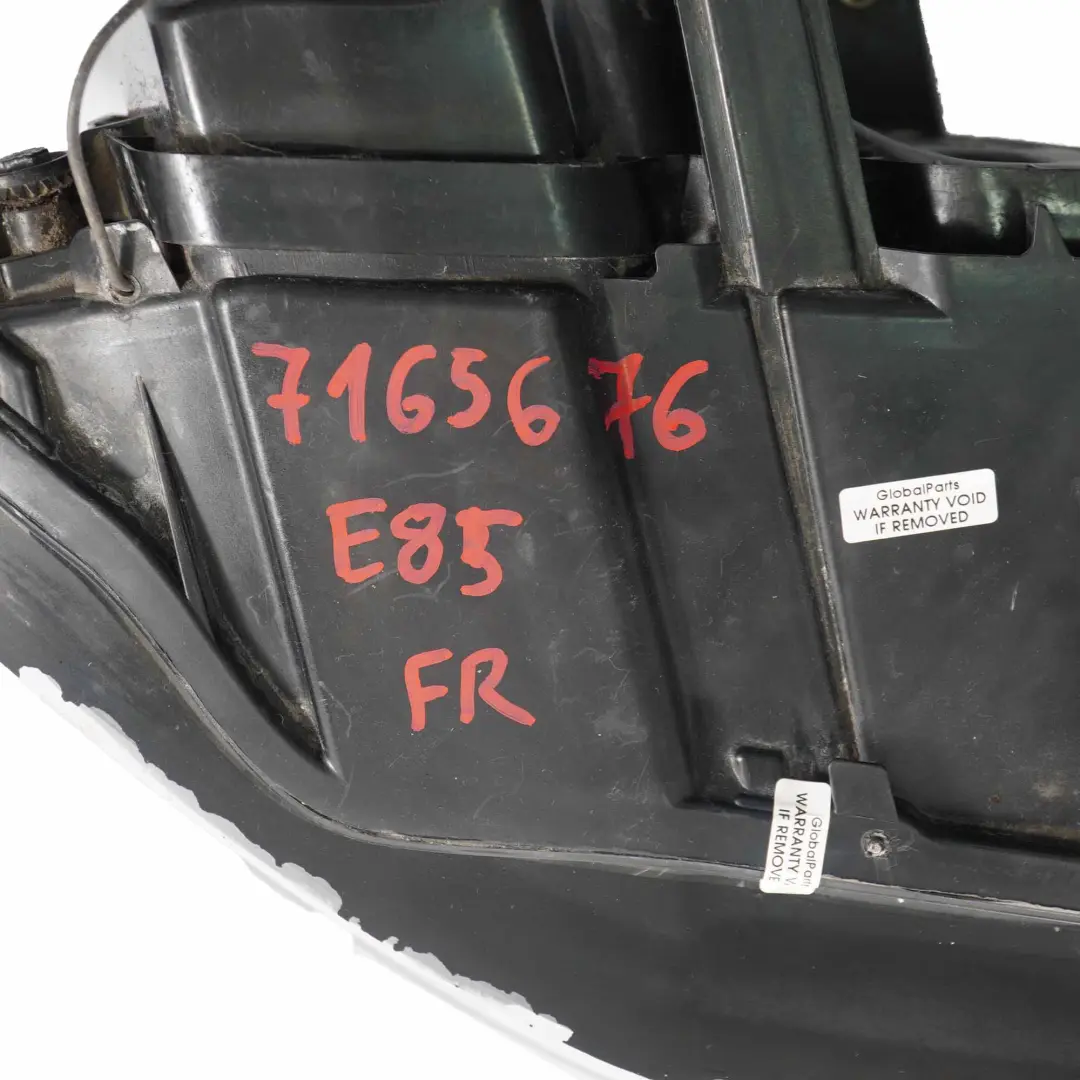 Headlight BMW Z4 E85 Front Headlamp Lamp Light Right O/S White Indicator to Xenon with Part number 7165712 Xenon Headlight BMW Z4 E85 Front Headlamp Lamp Light Right O/S White Indicator - SKU rhd-7165712 - Part number 7165712