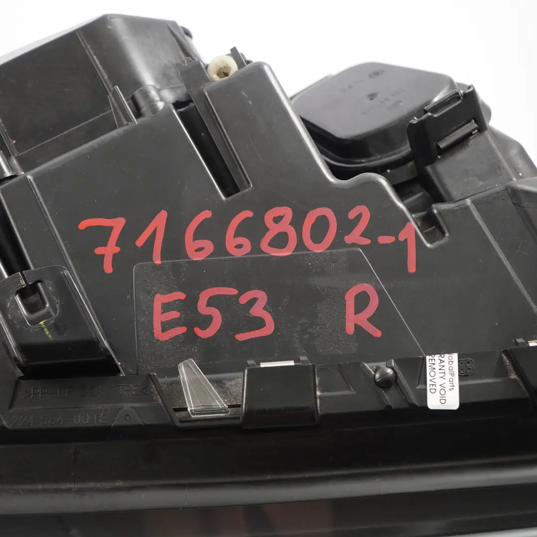 Headlight Lamp BMW X5 E53 Bi-Xenon Light Front Right O/S to with Part number 7166802 Headlight Lamp BMW X5 E53 Bi-Xenon Light Front Right O/S - SKU rhd-7166802-1 - Part number 7166802