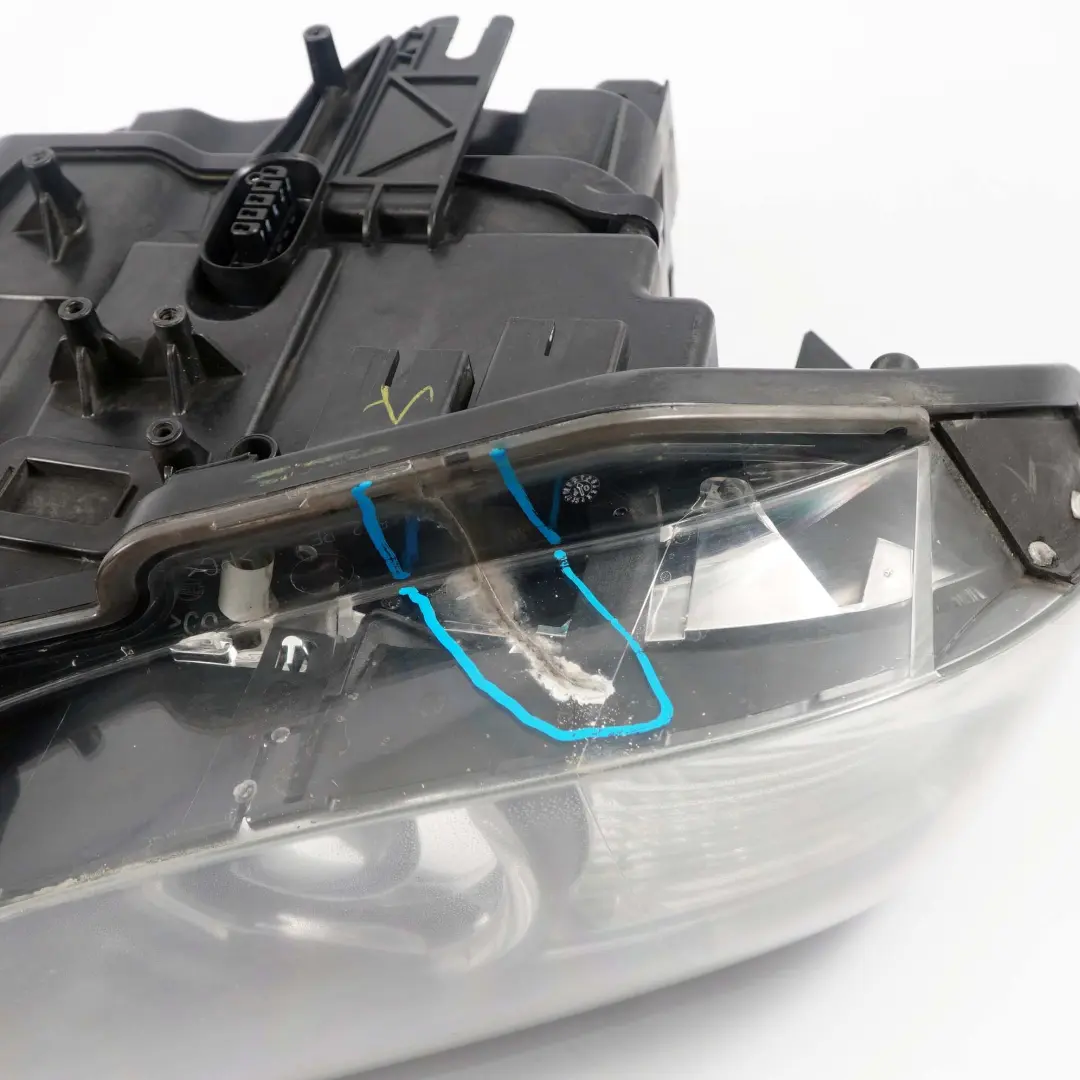 BMW X5 Series E53 Bi-Xenon Headlight Headlamp Lamp Front Right O/S - SKU rhd-7166808-1 - Part number 7166808