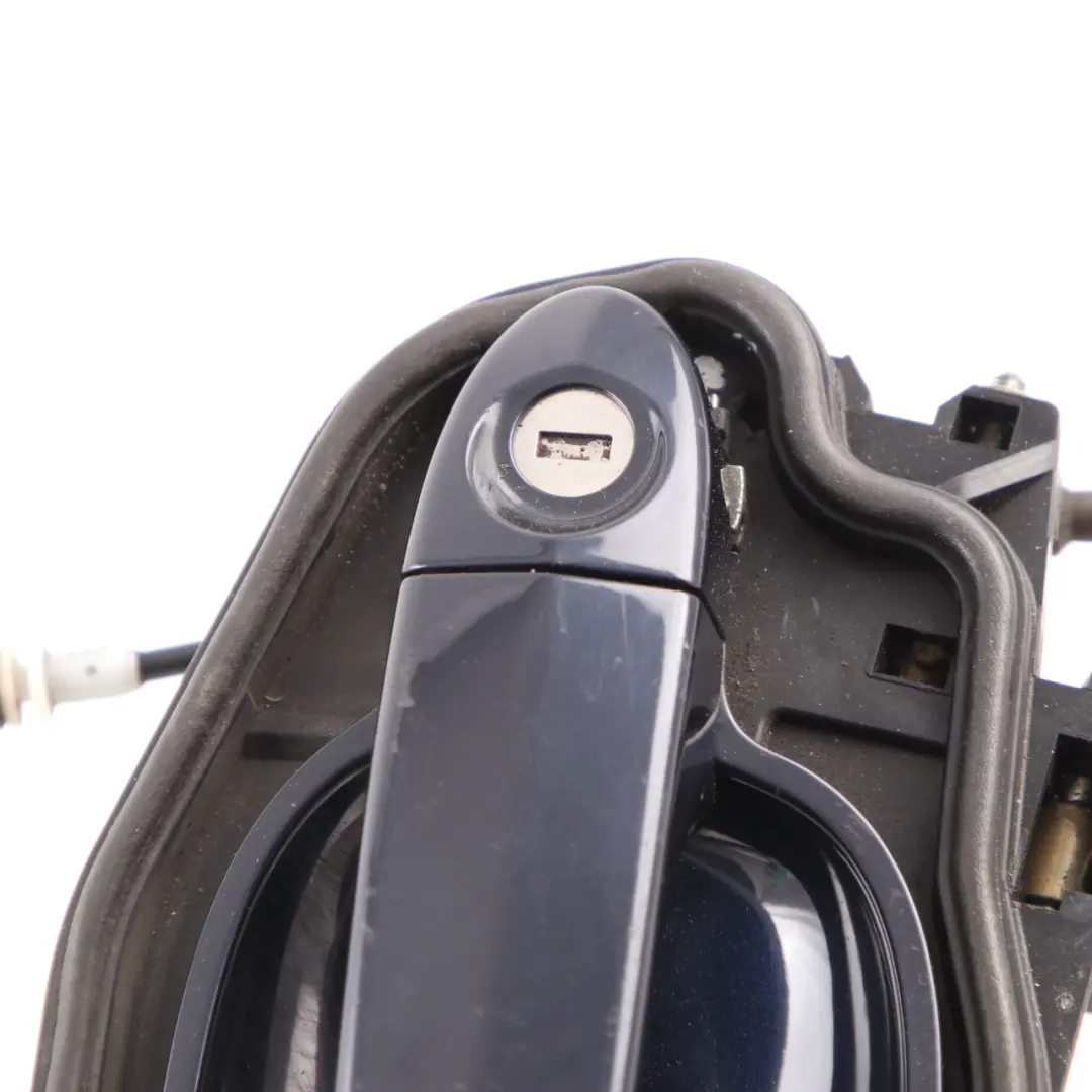 Grab Door Handle Front Right O/S Monacoblau Blue - A35 to BMW 5 Series E60 E61 with Part number 7169174 BMW 5 Series E60 E61 Grab Door Handle Front Right O/S Monacoblau Blue - A35 - SKU rhd-7169174-MB - Part number 7169174