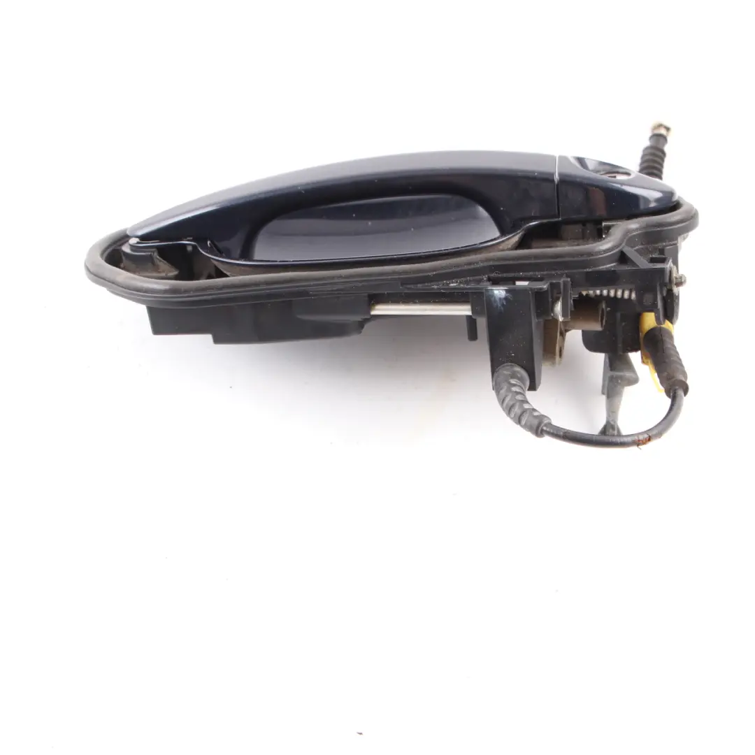 BMW 5 Series E60 E61 Grab Door Handle Front Right O/S Monacoblau Blue - A35 - SKU rhd-7169174-MB - Part number 7169174