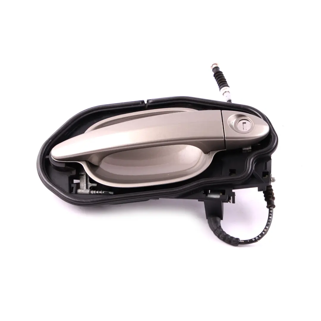 BMW E60 E61 Grab Door Handle Front Right O/S Platinbronze Platinum Bronze A53 - SKU rhd-7169174-PB - Part number 7169174