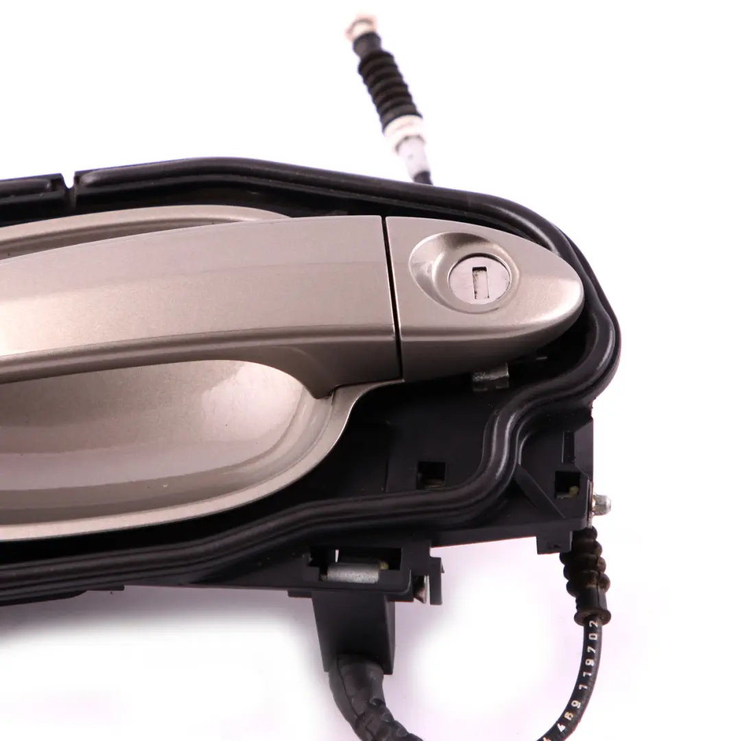 Grab Door Handle Front Right O/S Platinbronze Platinum Bronze A53 to BMW E60 E61 with Part number 7169174 BMW E60 E61 Grab Door Handle Front Right O/S Platinbronze Platinum Bronze A53 - SKU rhd-7169174-PB - Part number 7169174