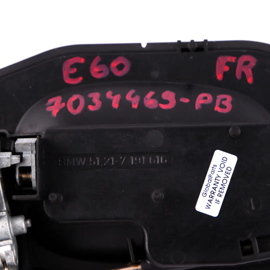 Grab Door Handle Front Right O/S Platinbronze Platinum Bronze A53 to BMW E60 E61 with Part number 7169174 BMW E60 E61 Grab Door Handle Front Right O/S Platinbronze Platinum Bronze A53 - SKU rhd-7169174-PB - Part number 7169174