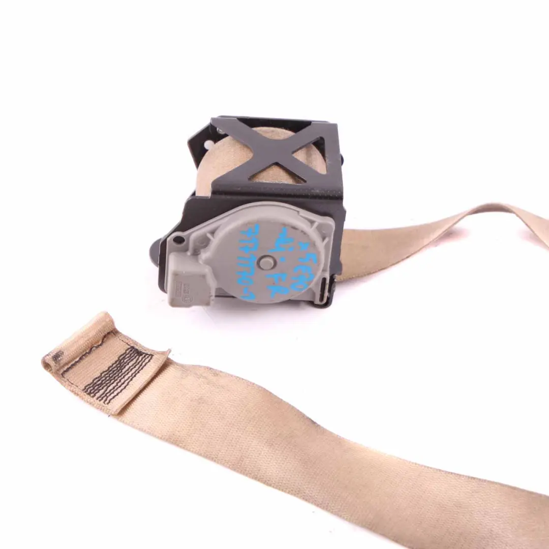 Seat Belt BMW X5 X6 E70 E71 1 Upper Front Right O/S Beige - SKU rhd-7171170-1 - Part number 7171170