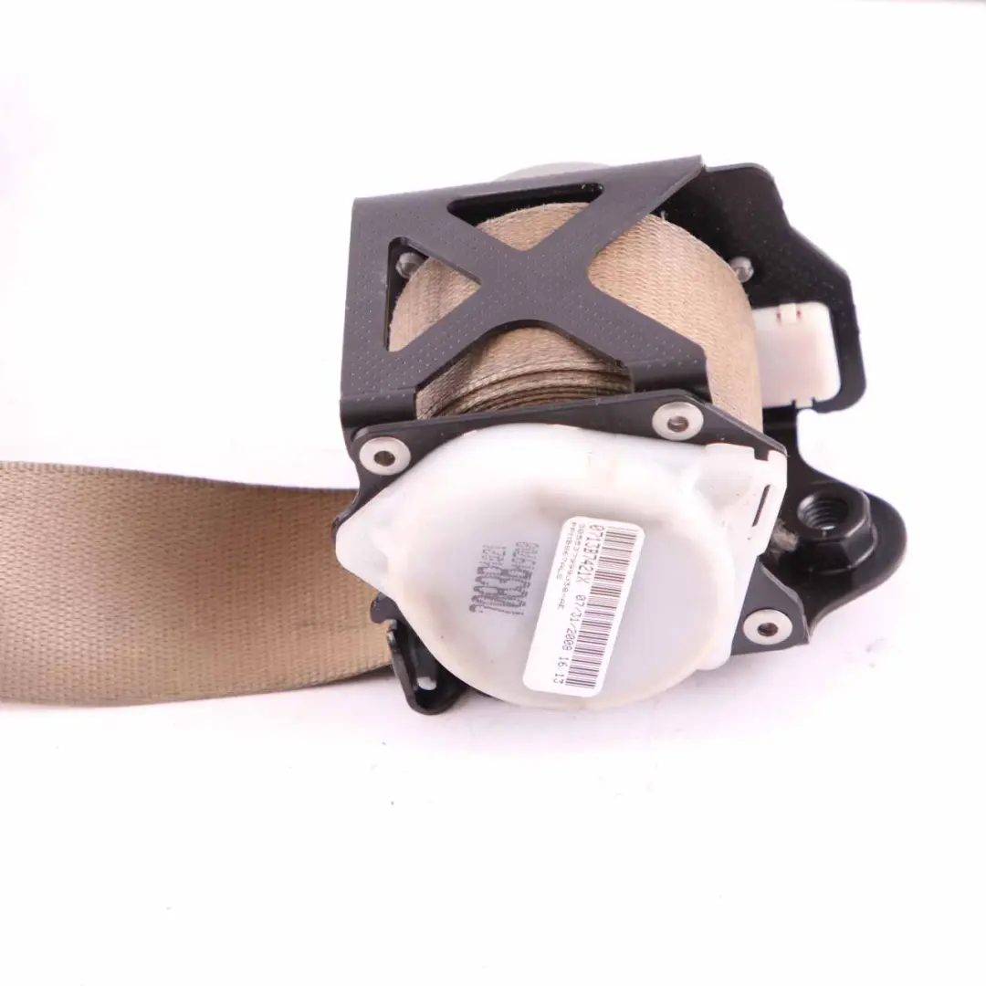 Belt BMW X5 X6 E70 E71 1 Upper Front Right O/S Beige to Seat with Part number 7171170 Seat Belt BMW X5 X6 E70 E71 1 Upper Front Right O/S Beige - SKU rhd-7171170-1 - Part number 7171170