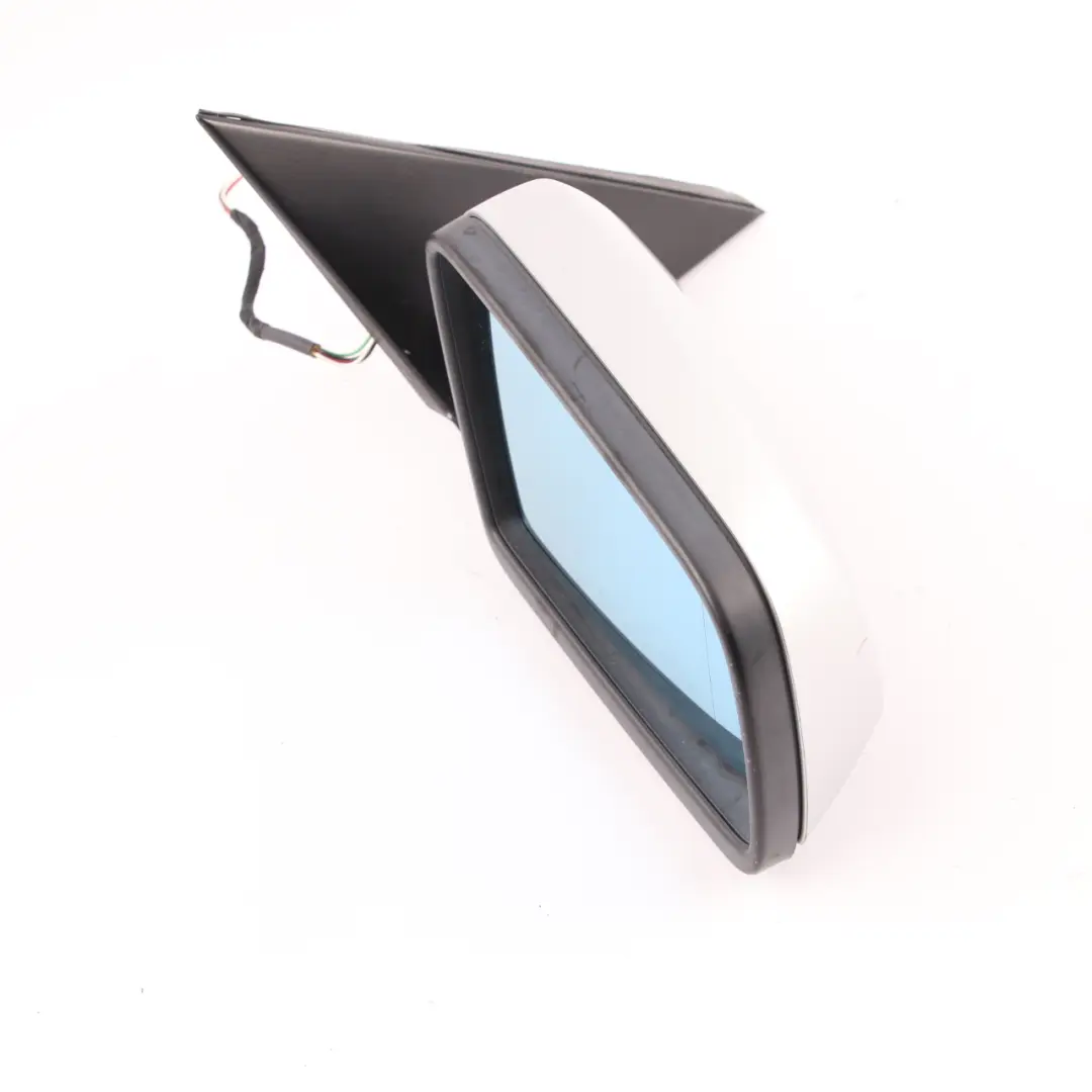 BMW 5 Series E60 E61 Heated Right Wing Mirror O/S Titansilber Titanium Silver - SKU rhd-7174748-TS - Part number 7174748