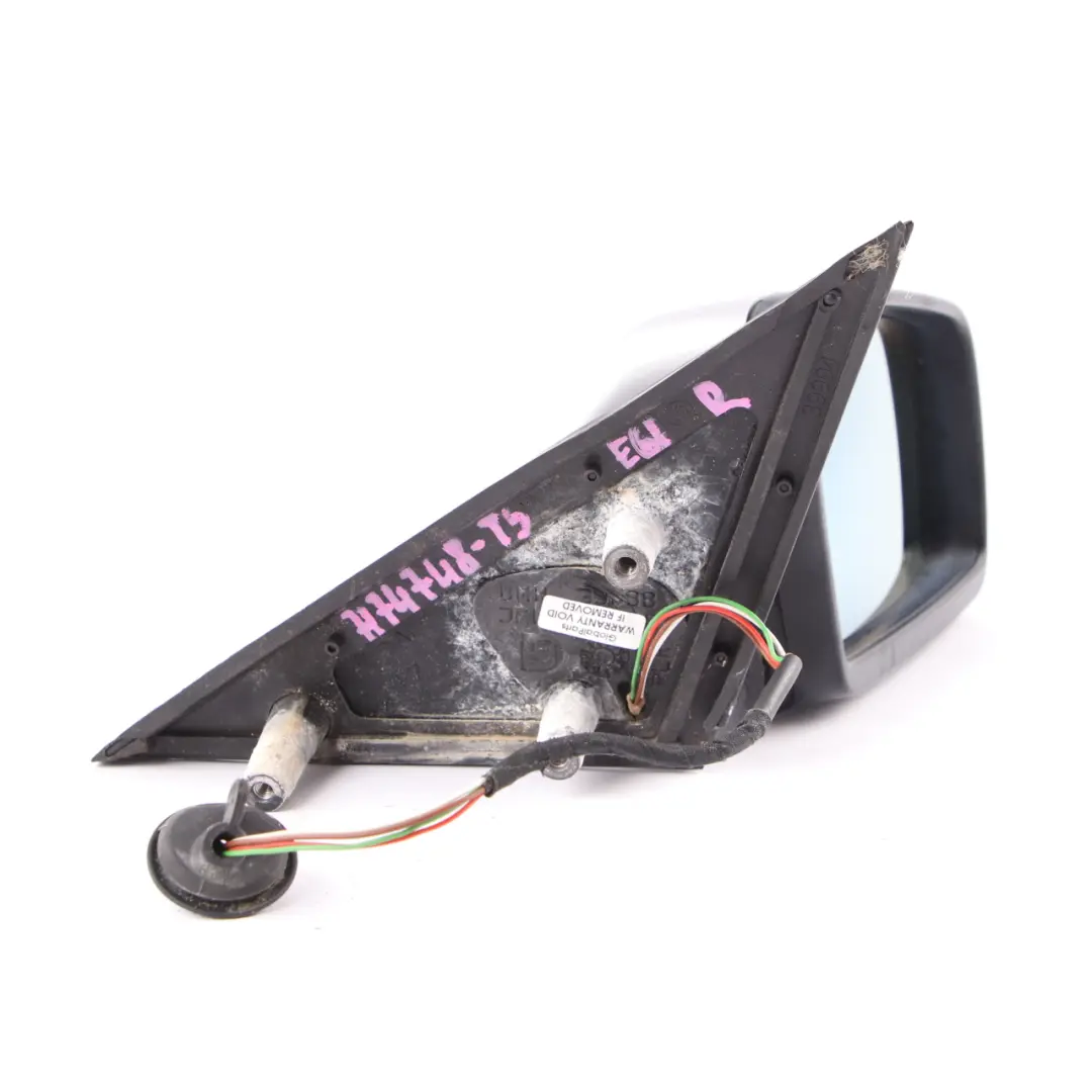 Heated Right Wing Mirror O/S Titansilber Titanium Silver to BMW 5 Series E60 E61 with Part number 7174748 BMW 5 Series E60 E61 Heated Right Wing Mirror O/S Titansilber Titanium Silver - SKU rhd-7174748-TS - Part number 7174748