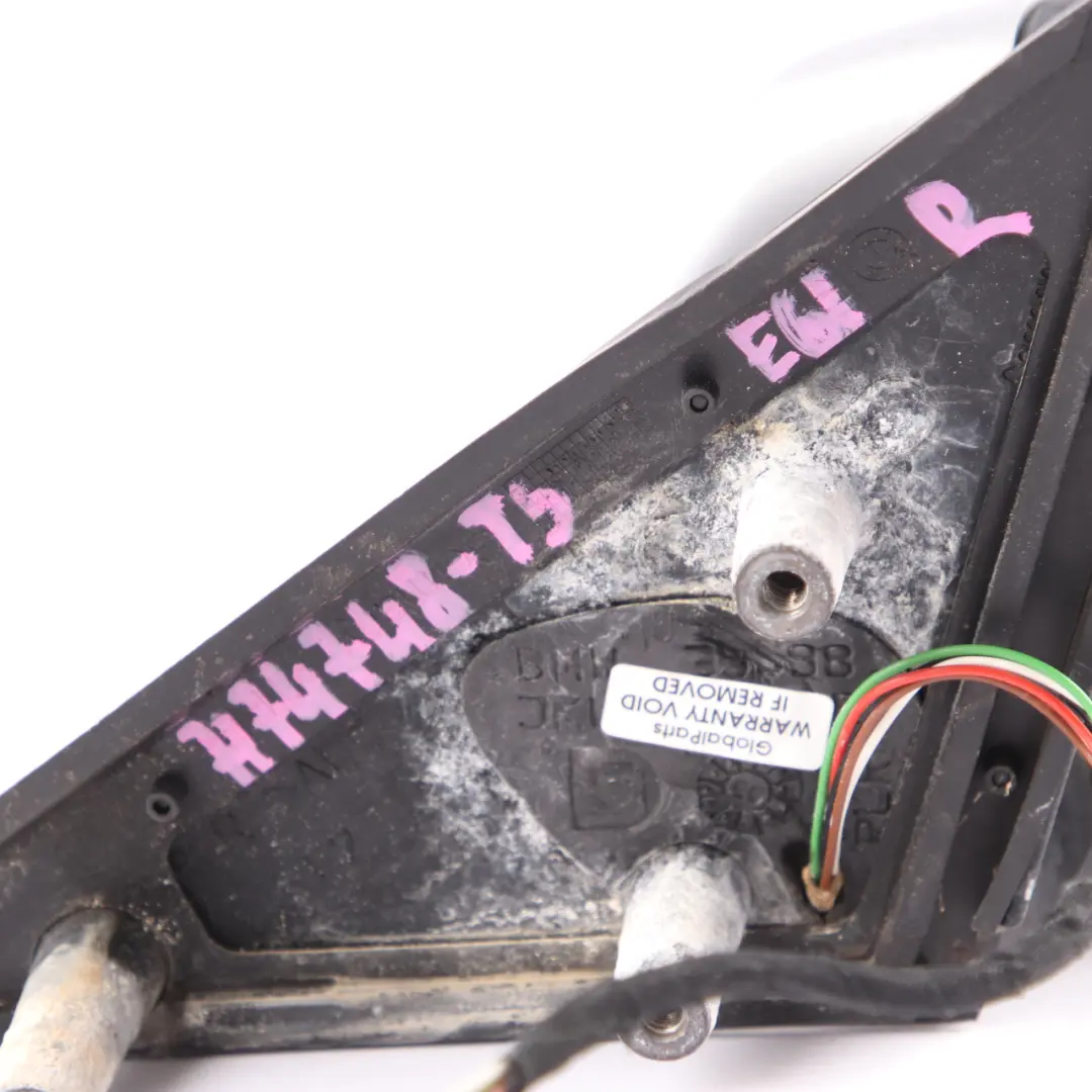 Heated Right Wing Mirror O/S Titansilber Titanium Silver to BMW 5 Series E60 E61 with Part number 7174748 BMW 5 Series E60 E61 Heated Right Wing Mirror O/S Titansilber Titanium Silver - SKU rhd-7174748-TS - Part number 7174748