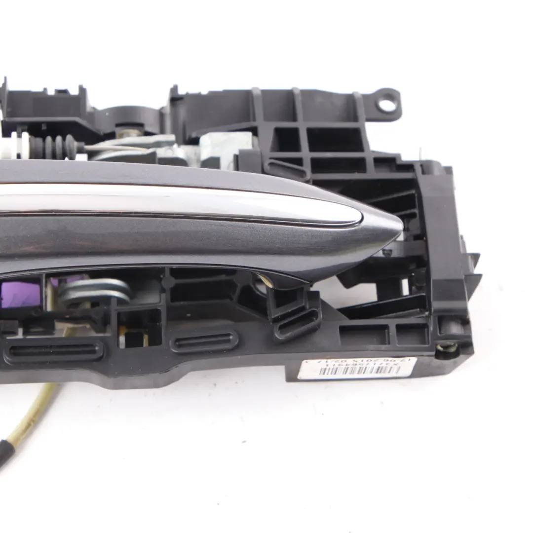 Door Handle BMW F10 F11 Outside Grab Front Left N/S Mineral Grey Metallic - B39 to with Part number 7175649 Door Handle BMW F10 F11 Outside Grab Front Left N/S Mineral Grey Metallic - B39 - SKU rhd-7175649-MG - Part number 7175649