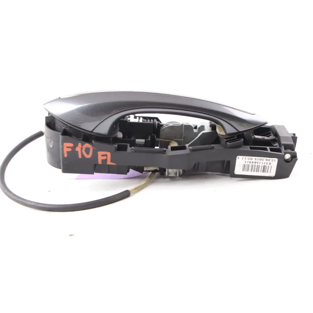Door Handle BMW F10 F11 Outside Grab Front Left N/S Mineral Grey Metallic - B39 to with Part number 7175649 Door Handle BMW F10 F11 Outside Grab Front Left N/S Mineral Grey Metallic - B39 - SKU rhd-7175649-MG - Part number 7175649