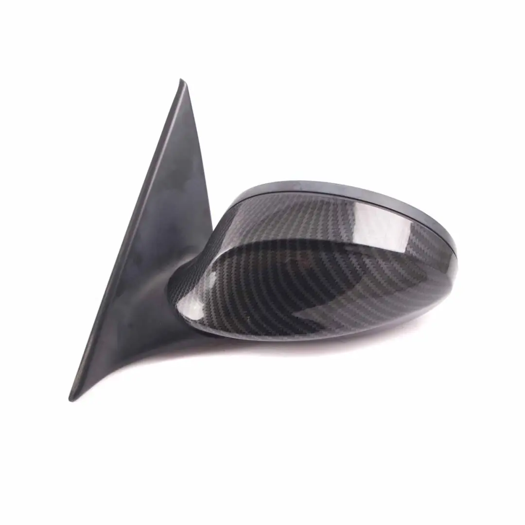 Wing Mirror BMW E92 E93 3 Left Heated Outside N/S Carbon Cover Without Glass to with Part number 7176169 Wing Mirror BMW E92 E93 3 Left Heated Outside N/S Carbon Cover Without Glass - SKU rhd-7176169-3 - Part number 7176169