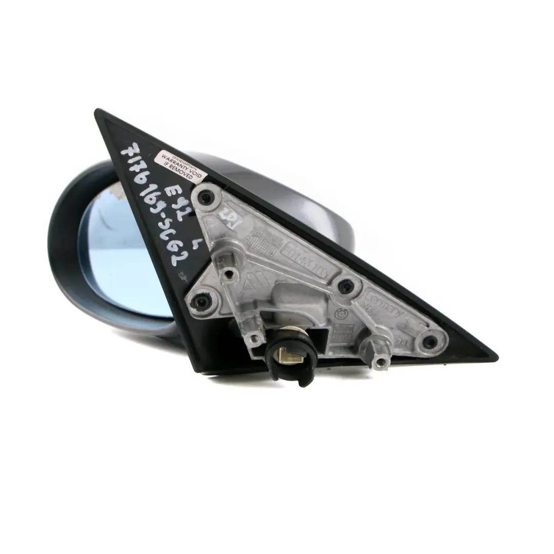 Left Heated Outside Wing Mirror N/S Spacegrau Space Grey to BMW 3 Series 2 E92 E93 with Part number 7176169 BMW 3 Series 2 E92 E93 Left Heated Outside Wing Mirror N/S Spacegrau Space Grey - SKU rhd-7176169-SCG2 - Part number 7176169