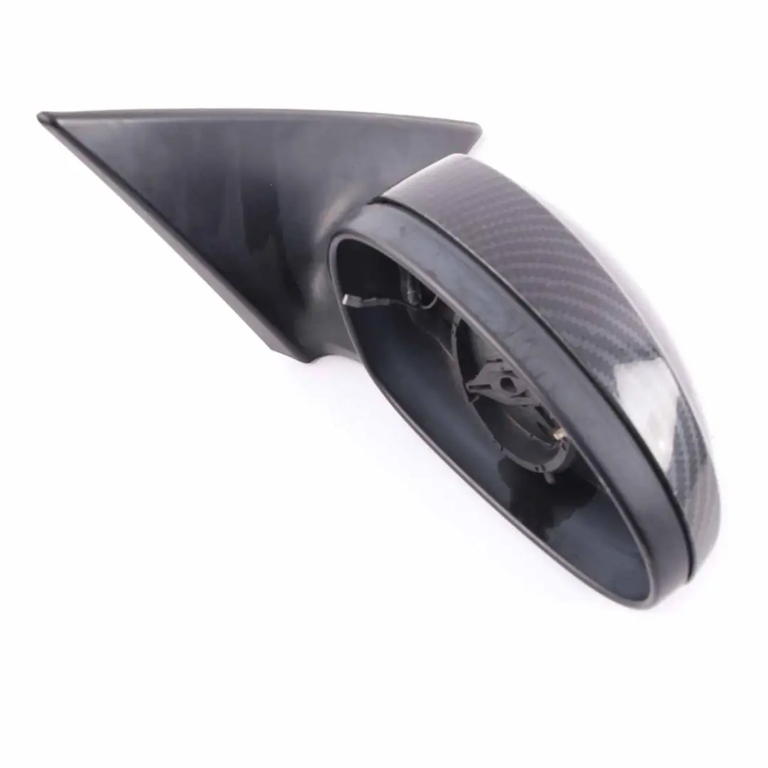 Wing Mirror BMW E92 E93 Right Heated Outside O/S Carbon Cover Without Glass to with Part number 7176170 Wing Mirror BMW E92 E93 Right Heated Outside O/S Carbon Cover Without Glass - SKU rhd-7176170-3 - Part number 7176170