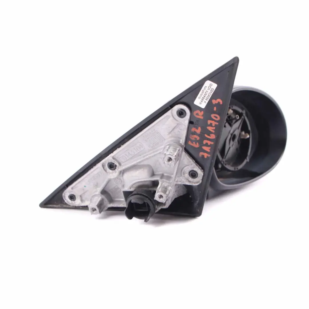 Wing Mirror BMW E92 E93 Right Heated Outside O/S Carbon Cover Without Glass to with Part number 7176170 Wing Mirror BMW E92 E93 Right Heated Outside O/S Carbon Cover Without Glass - SKU rhd-7176170-3 - Part number 7176170