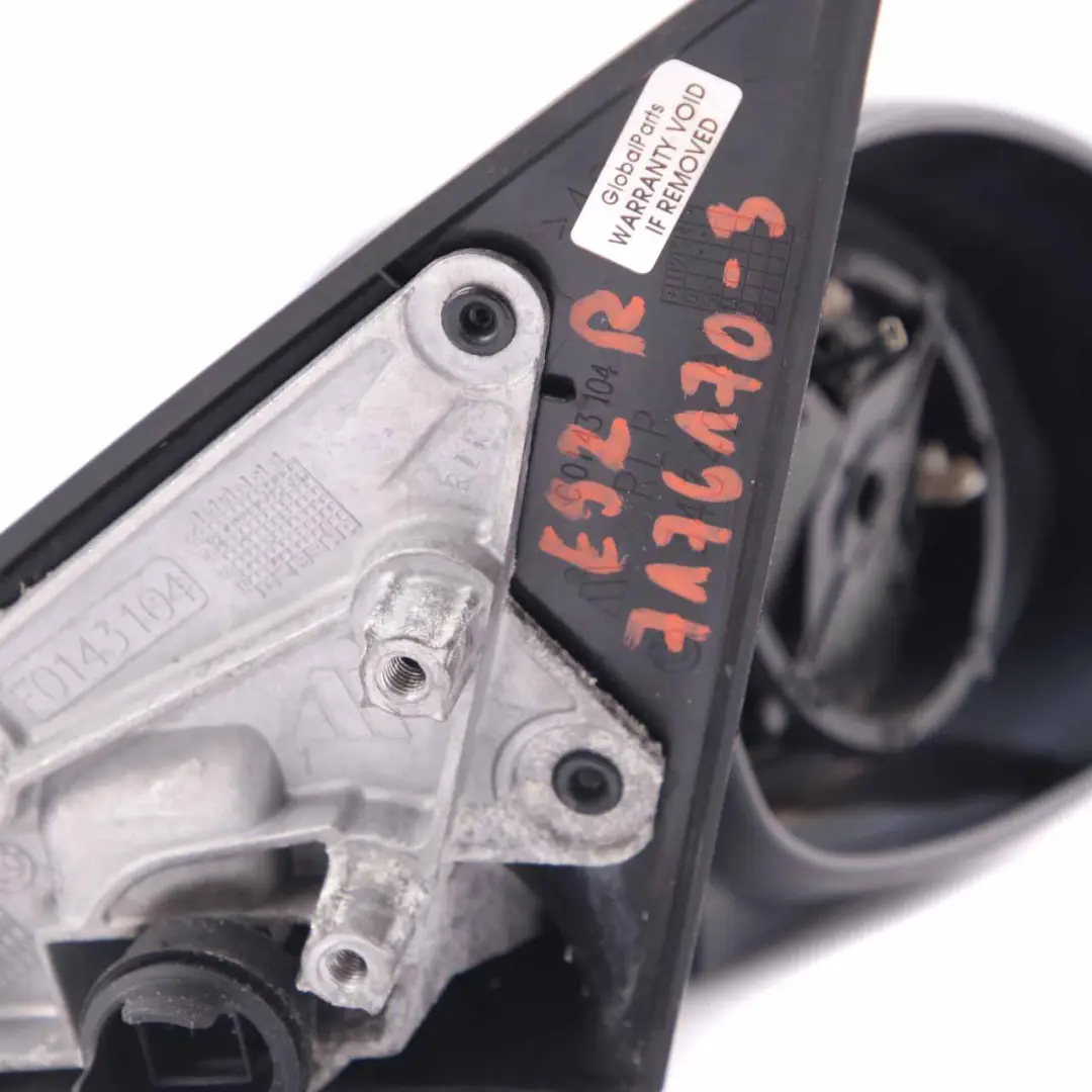 Wing Mirror BMW E92 E93 Right Heated Outside O/S Carbon Cover Without Glass to with Part number 7176170 Wing Mirror BMW E92 E93 Right Heated Outside O/S Carbon Cover Without Glass - SKU rhd-7176170-3 - Part number 7176170