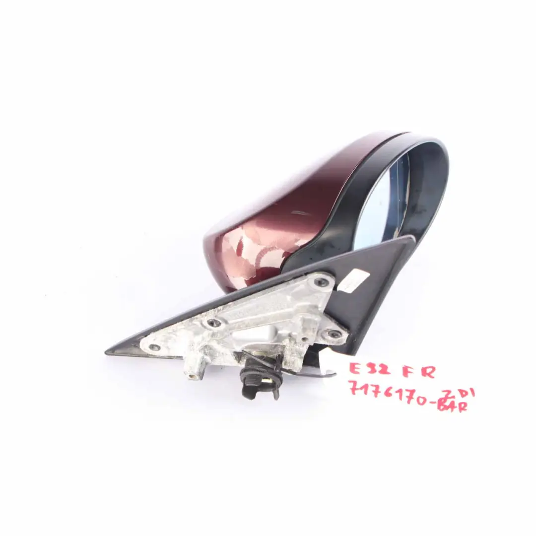 Wing Mirror BMW E92 E93 Right Heated Outside O/S Barberarot Barbera Red A39 to with Part number 7176170 Wing Mirror BMW E92 E93 Right Heated Outside O/S Barberarot Barbera Red A39 - SKU rhd-7176170-BAR - Part number 7176170