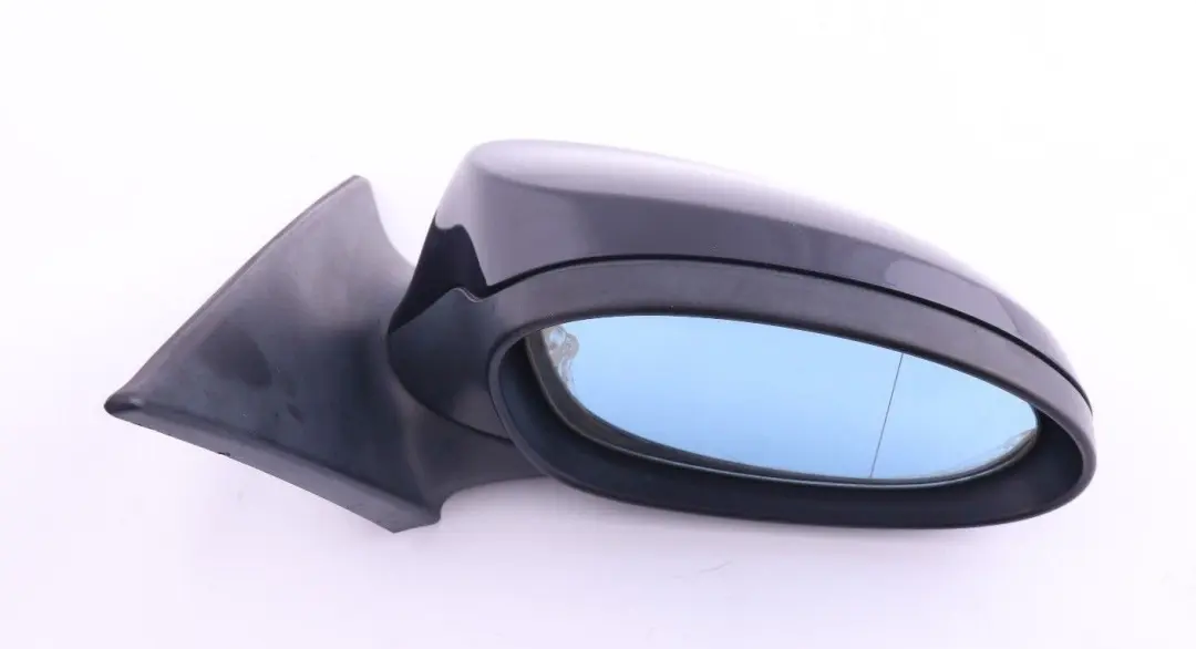 BMW 3 Series E92 E93 Right Heated Outside Wing Mirror O/S Monacoblau Monaco Blue - SKU rhd-7176170-MB - Part number 7176170