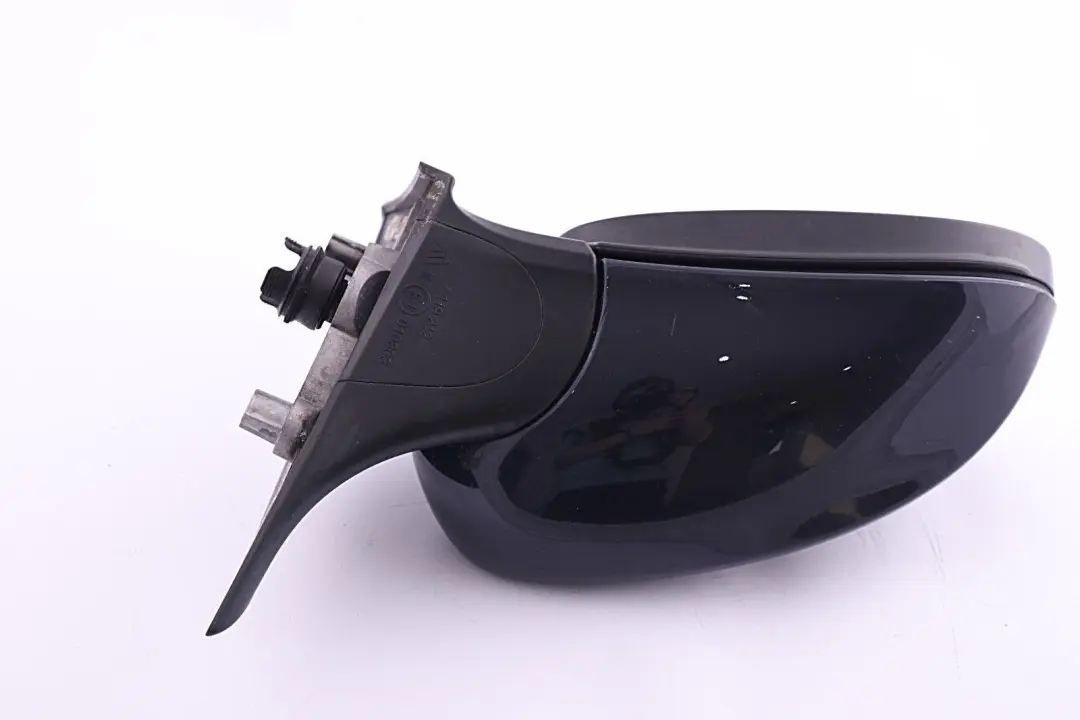 BMW 3 Series E92 E93 Right Heated Outside Wing Mirror O/S Monacoblau Monaco Blue - SKU rhd-7176170-MB - Part number 7176170