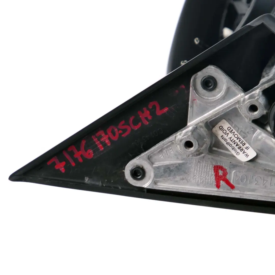 Right Heated Outside Wing Mirror O/S Schwarz 2 Black 668 to BMW 3 Series 2 E92 E93 with Part number 7176170 BMW 3 Series 2 E92 E93 Right Heated Outside Wing Mirror O/S Schwarz 2 Black 668 - SKU rhd-7176170-SCH2 - Part number 7176170