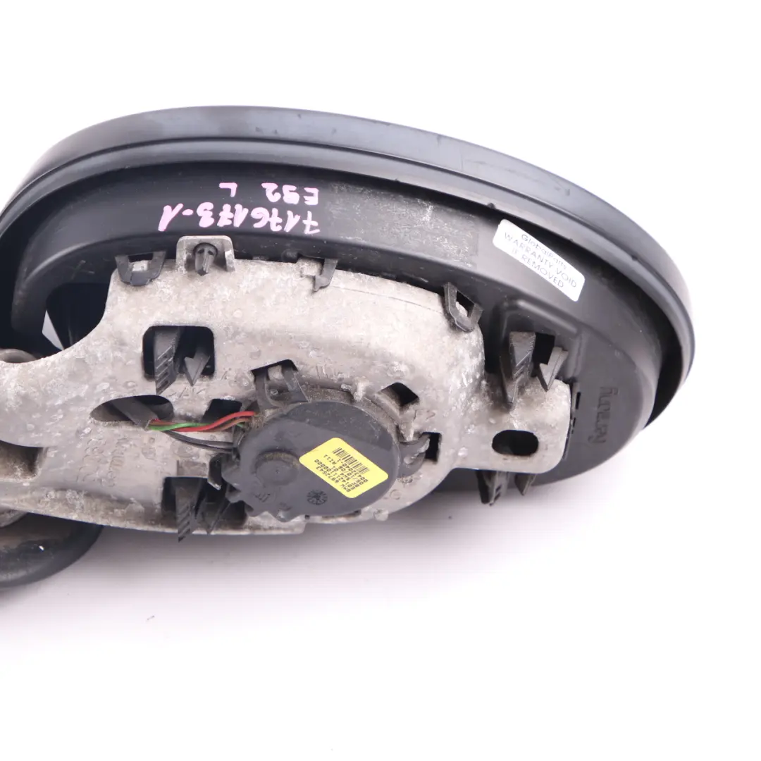 Wing Mirror BMW E92 E93 Left Outside N/S Memory 3 Pins to with Part number 7176173 Wing Mirror BMW E92 E93 Left Outside N/S Memory 3 Pins - SKU rhd-7176173-1 - Part number 7176173